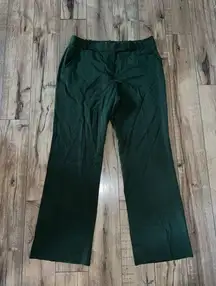 Green dress pants