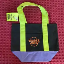 The Trader Joe's Mini Canvas Tote Bag in Halloween design