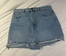 Zara Women’s Denim Jean Skirt 
