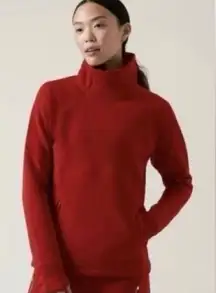 #101 ATHLETA Altitude Lined Funnel Neck Sweatshirt