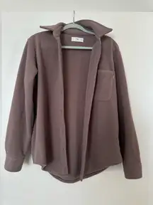 Aritzia TNA Hemlock Polar Fleece Jacket