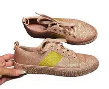 Opening Ceremony Sparkle Sneakers in Pink Size: 37
