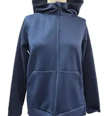 Avia Poly blend Hoodie Corset Lace Up  Back Navy Blue/Cove Womens  XL