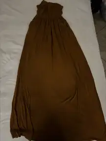 Absolutely Chic Brown Maxi Skirt