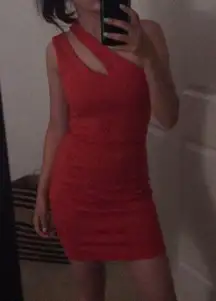 ASOS Asymmetrical Cutout Dress