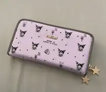 Kuromi Zipper Long Wallet