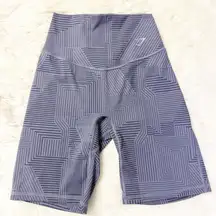 Gymshark Elevate Cycling Shorts – Gray Pattern – Size XS (No Tag)