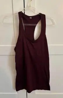 Lululemon athletica Swiftly Tech Racerback 2.0 burgundy size 6