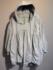 Free People Juniper Eyelet tunic in light blue