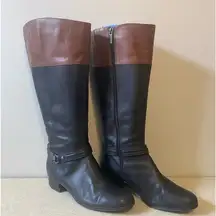 Bandolino Two Toned Tall Riding Boots Size 11