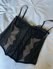 Urban outfitters black corset