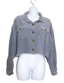 Cotton On Cropped Corduroy Shacket‎ size 8