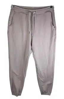 Vuori Laguna Lounge Performance Jogger Sweatpants Neutral Tan Womens Size Large