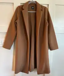 Zara Camel Brown Long Coat