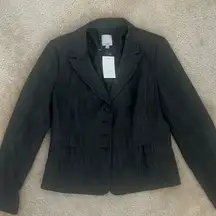 NWT Halogen Dark Grey Blazer in Women’s Size 12 Petite