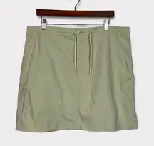 Short Cargo Drawstring Skirt Skort 12 Nylon Gorpcore Outdoor Hiking