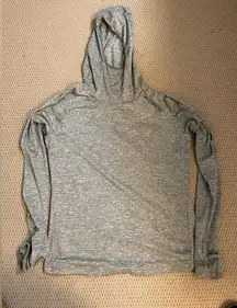 Nike Dri-fit women’s medium heathered grey running hoody