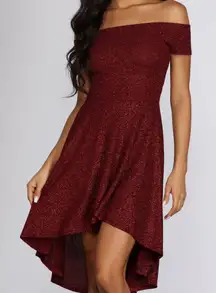 Semi Formal Maroon Dress