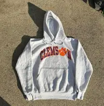 Vintage 90s Russell Clemson University Hoodie Pullover