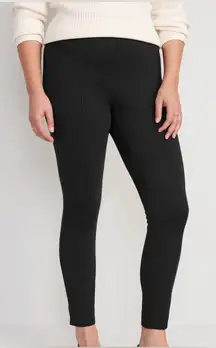 Old Navy Black Extra High Rise Skinny Pull On Dress Pants Size XXL