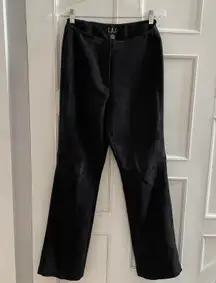 INC Faux Suede Black Pants