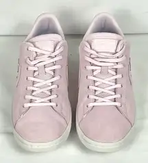 Converse Women's All Court Ox Sneakers Shoes Pink Suede Sz 10 New Lace Up