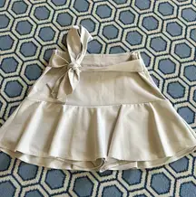 Beige Skort