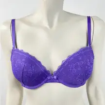 GapBody Purple Lace Favorite Uplift‎ Bra