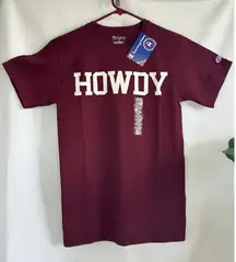Texas A&M “Howdy Dammit” T-Shirt – Maroon – Small