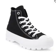 Womens  Chuck Taylor All Star Hi Lugged Sneaker - Black