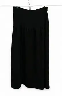 Black Midi Skirt Size Medium