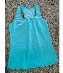 Kuhl women's seafoam green blue tank top size small