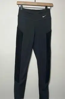 Nike Womens Therma-Fit Legging Jogger Running Pants Dark Gray Size Small