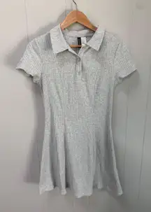 Divided (H&M) Light Grey Tennis Dress/ School girl Dress Medium