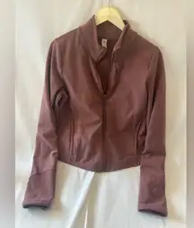 Yogalicious lux XXL Women’s maroon zip up jacket