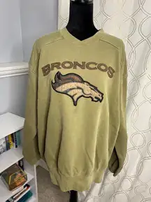 Vintage Oversized Denver Colorado Broncos NFL Football Crewneck