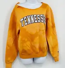 Champion  Tennessee Volunteers Custom Bleach Splatter Sweatshirt Size Medium