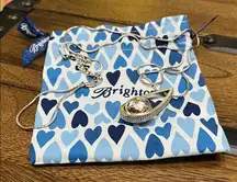 Brighton Silver Necklace with Crystal Teardrop