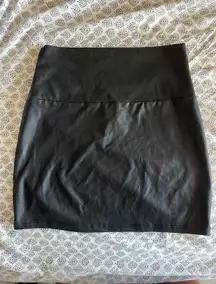 Leather Skirt
