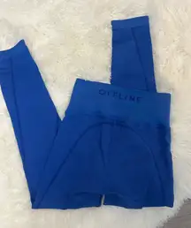 Waffle print aerie leggings