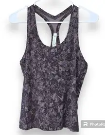 Lululemon size 14 cool racerback tank lunar rock hideaway camo activewear nulu