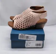 Bueno Lacey Women's Sandals Shoes Size 39(US 8.5) Pink Casual Boho Chunky Heel