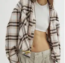 Urban Outfitters BDG Soft Flannel Button Up