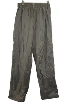 Nike Women's Nylon Fleece Lined Sweatpants Size Large