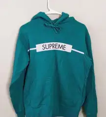 chest twill tape hoodie