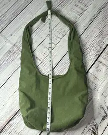 PIQUE Green Boho Corduroy Shoulder Bag