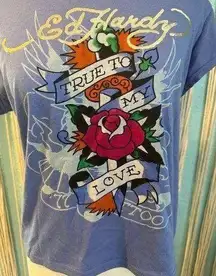 Ed Hardy NWT  tattoo flash top