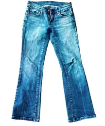 Medium Wash Bootcut Jeans, 26x28.5