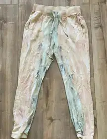 Young Fabulous & Broke Tie Dye Jogger Pants Sz S