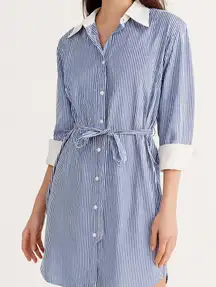 Rag & Bone Collared Button Down Shirt Dress